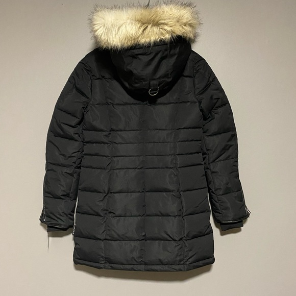 Noize Harper Quilted Faux Fur Trim Parka - Picture 5 of 8